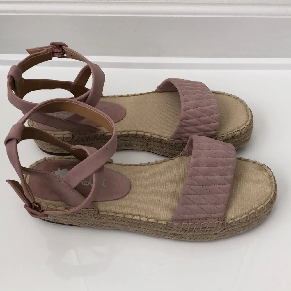 Splendid Women’s Seward Platform Espadrille Sandal Size 8.5